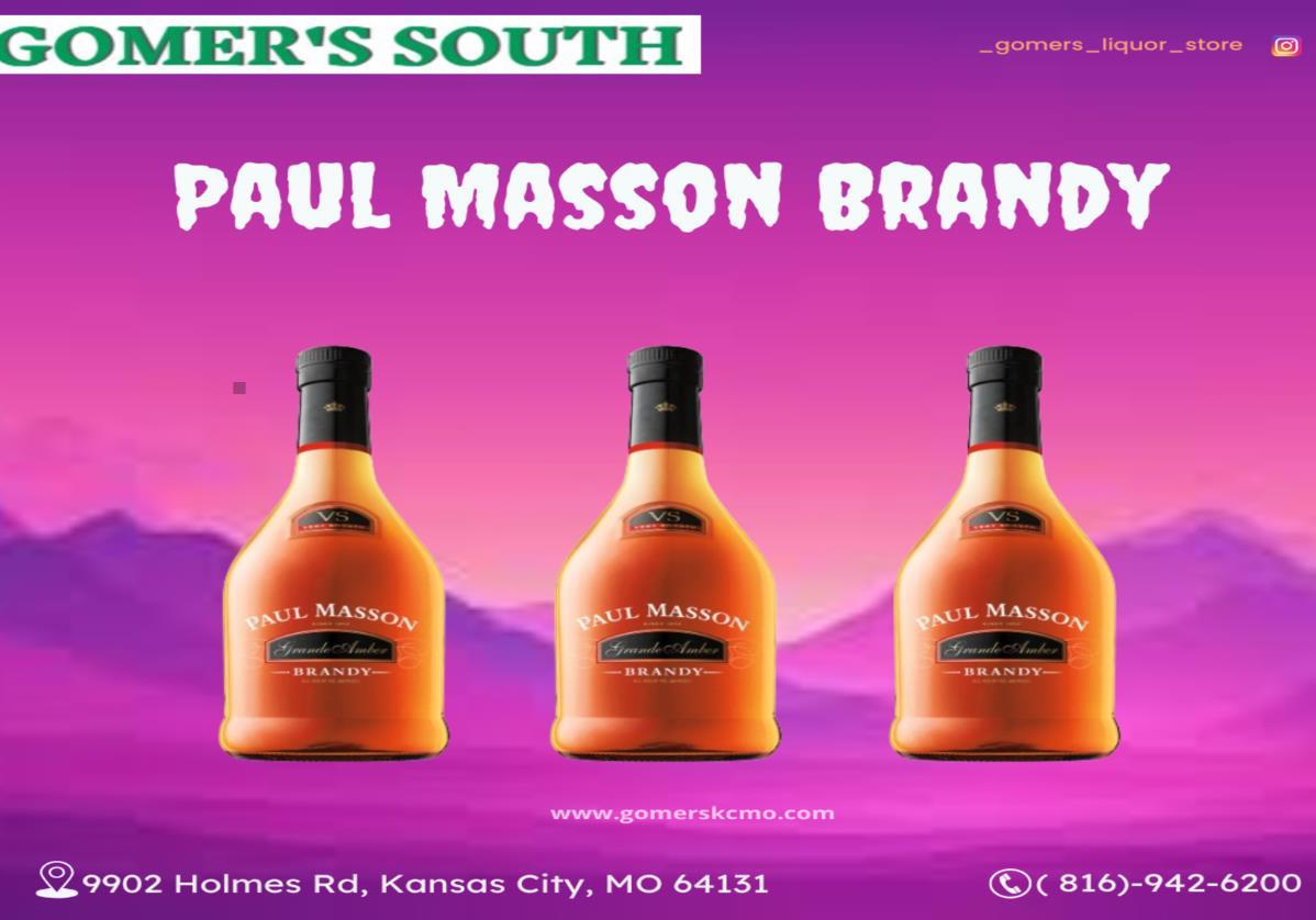 Paul Masson Brandy available in Kansas City, MO.