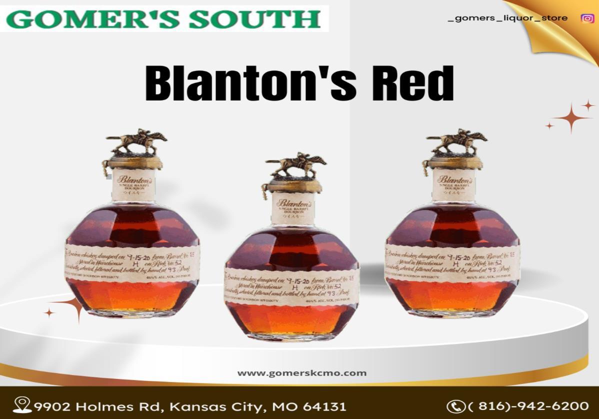 Blanton's Red available in Kansas City, MO,